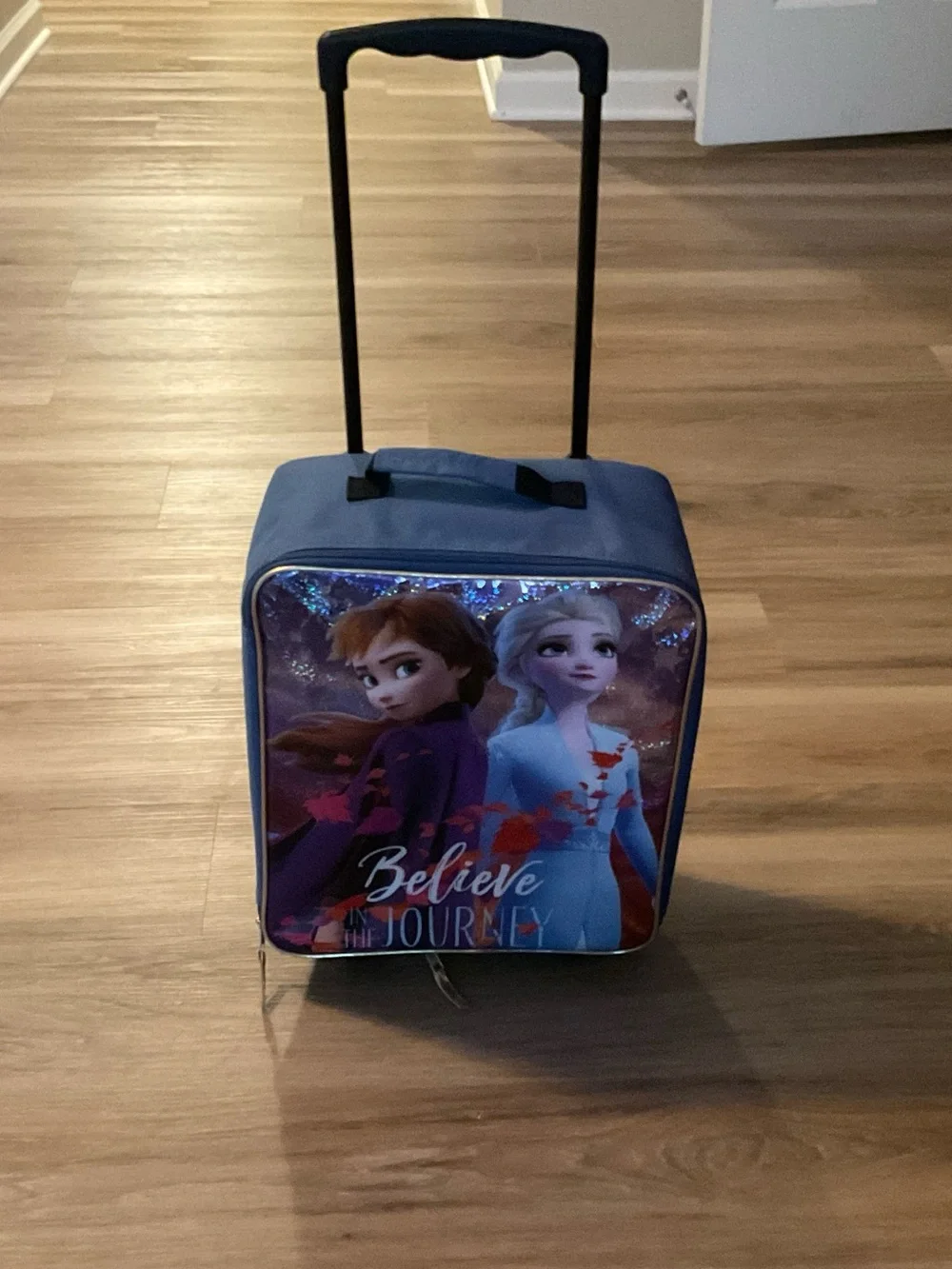 Bioworld Disney Frozen II 'Believe' Kids Carry Case - Blue/Purple